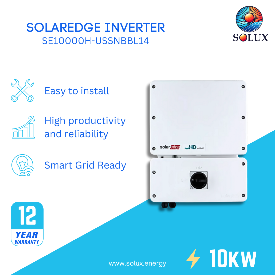 This is an image of SolarEdge 10kw Inverter Single Phase Energy Hub